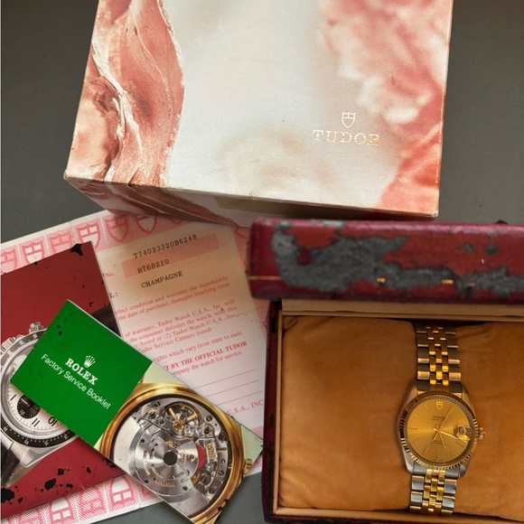 Tudor Gold and Silver Watch - Picture 4 of 7